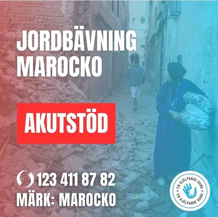 Jordbävning Marocko